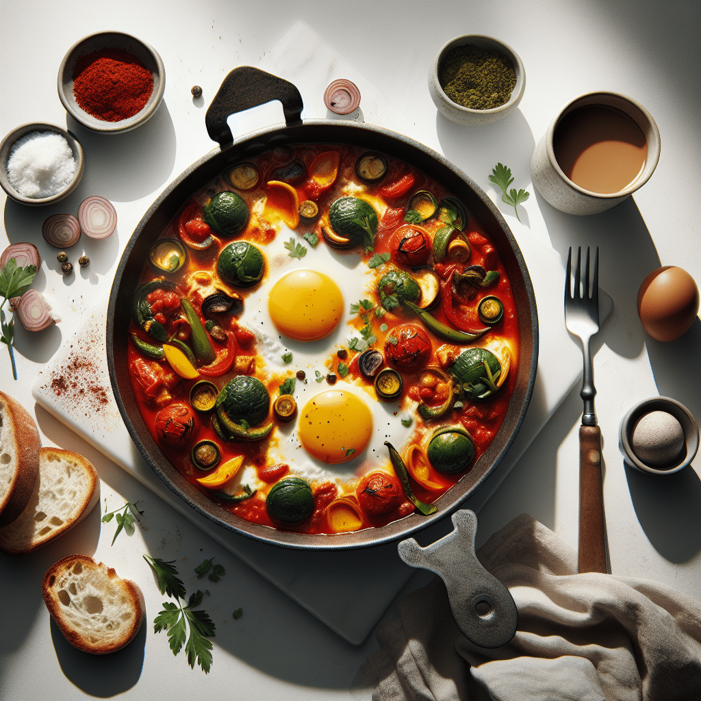 Hartstochtelijke Keto Shakshuka: Pittige Start van de Dag