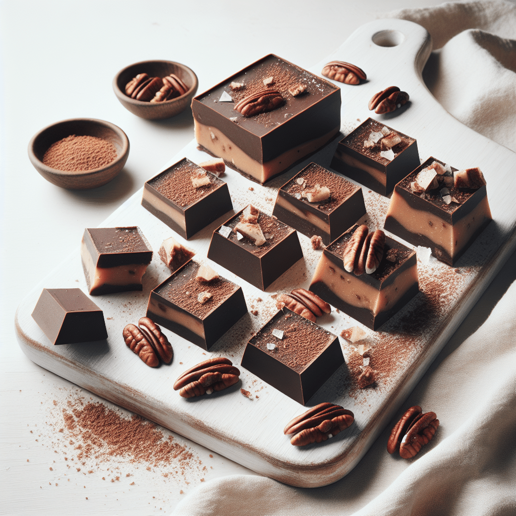 Keto Chocolade Pecannoten Fudge: Rijk en Decadent