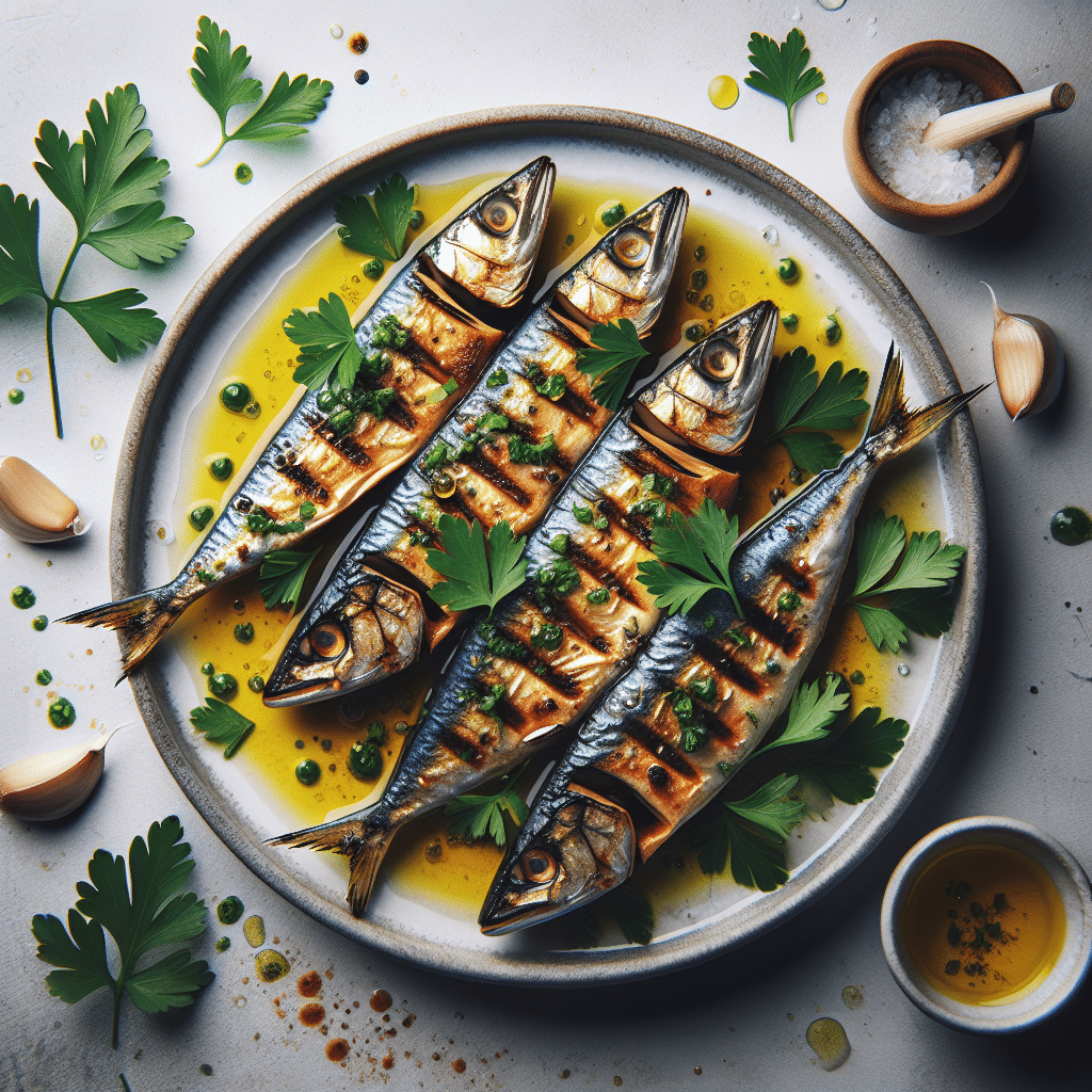 Keto Gegrilde Sardines: Met Peterselie-Knoflookolie