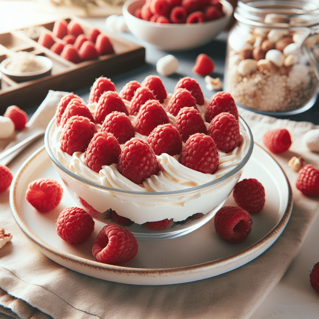 Liefdevolle Keto Mascarpone en Frambozen Verrassing