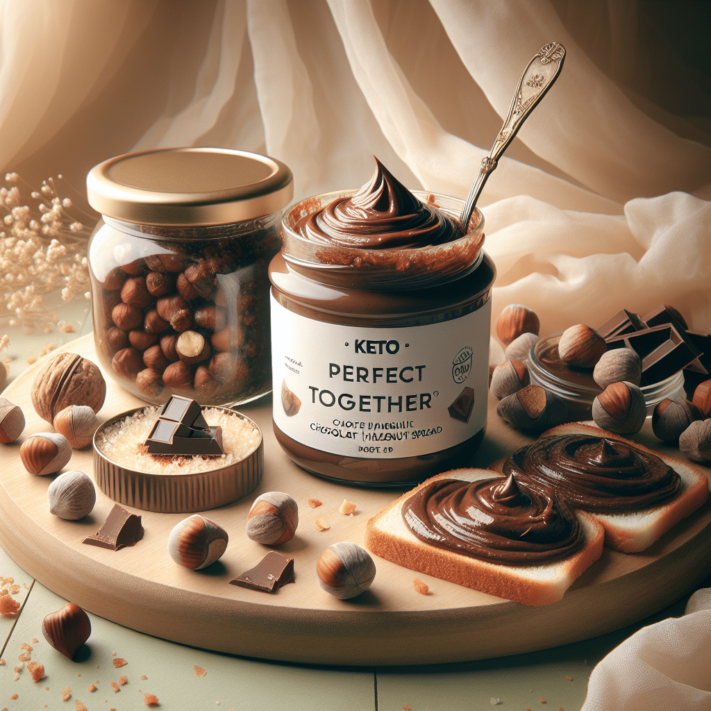 Romantische Keto Chocolade Hazelnoot Spread: Perfect voor Samen