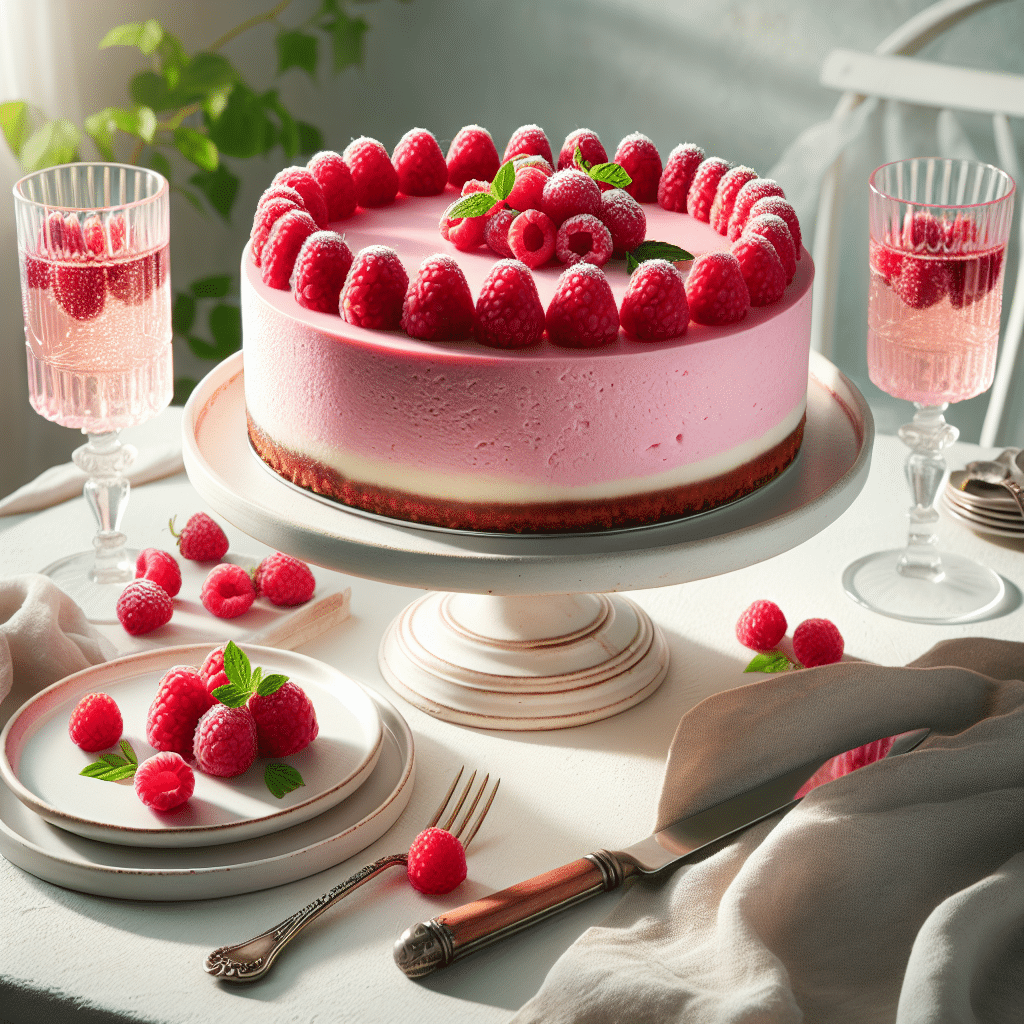 Romantische Keto Frambozen Cheesecake: Voor Twee