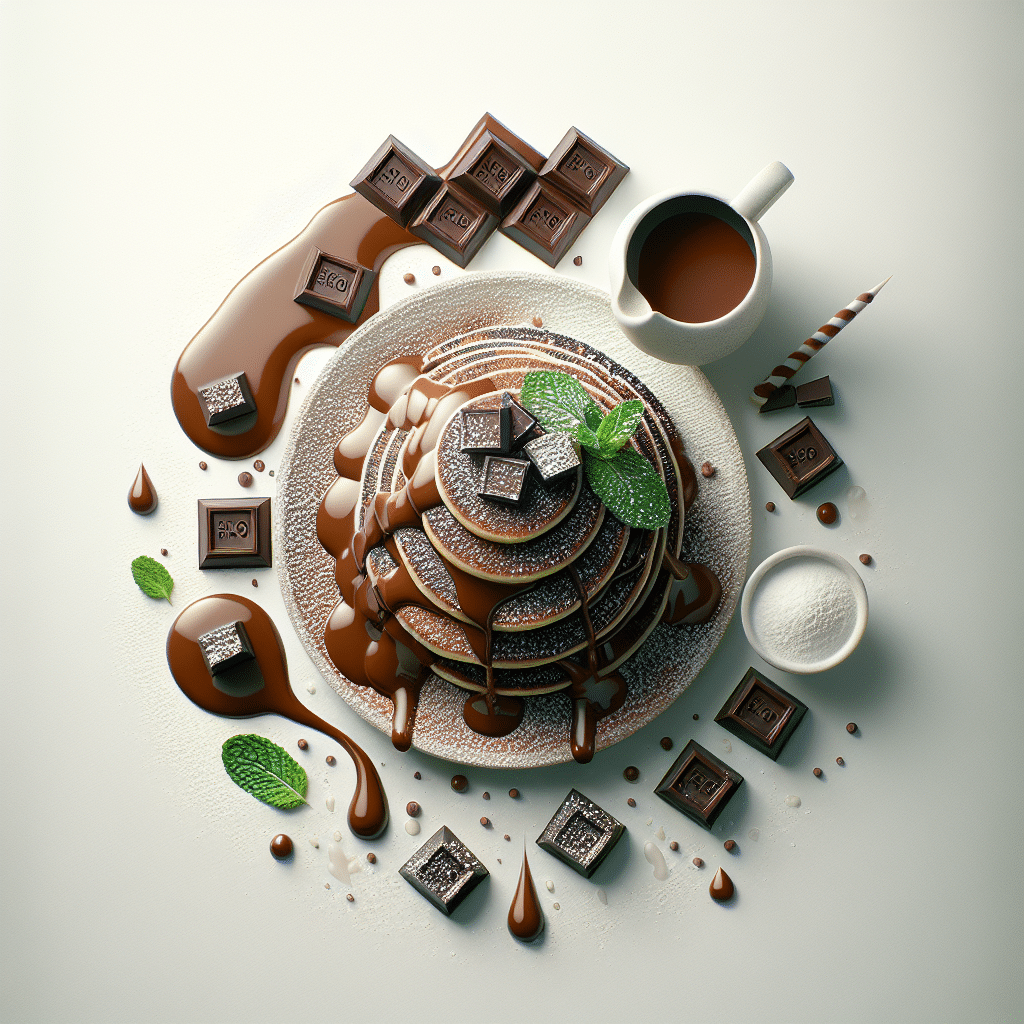 Smeuïge Keto Chocolade Pannenkoeken: Begin de Dag met Verleiding
