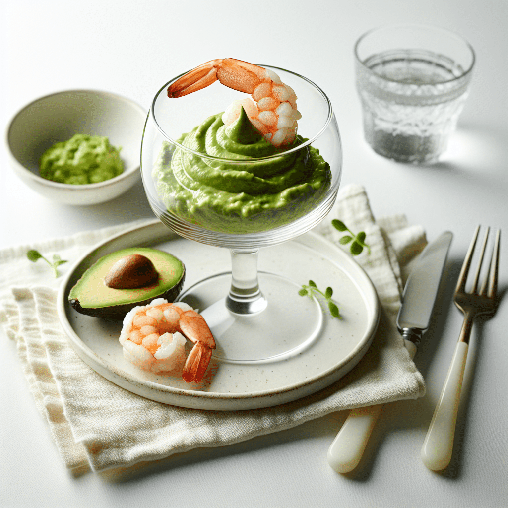 Verleidelijke Keto Garnalen Cocktail: Met Avocado Mousse