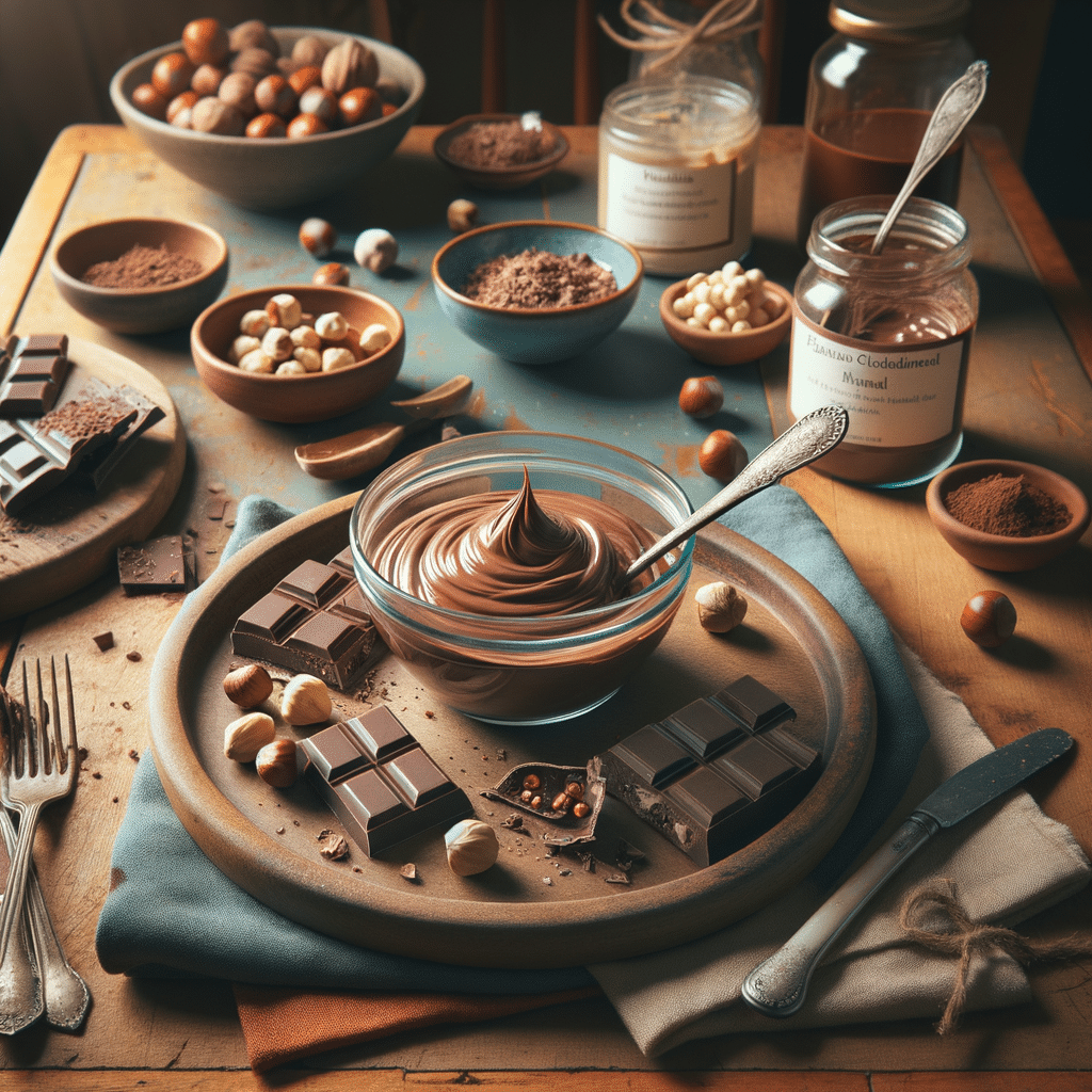 Keto Chocolade-Hazelnoot Spread