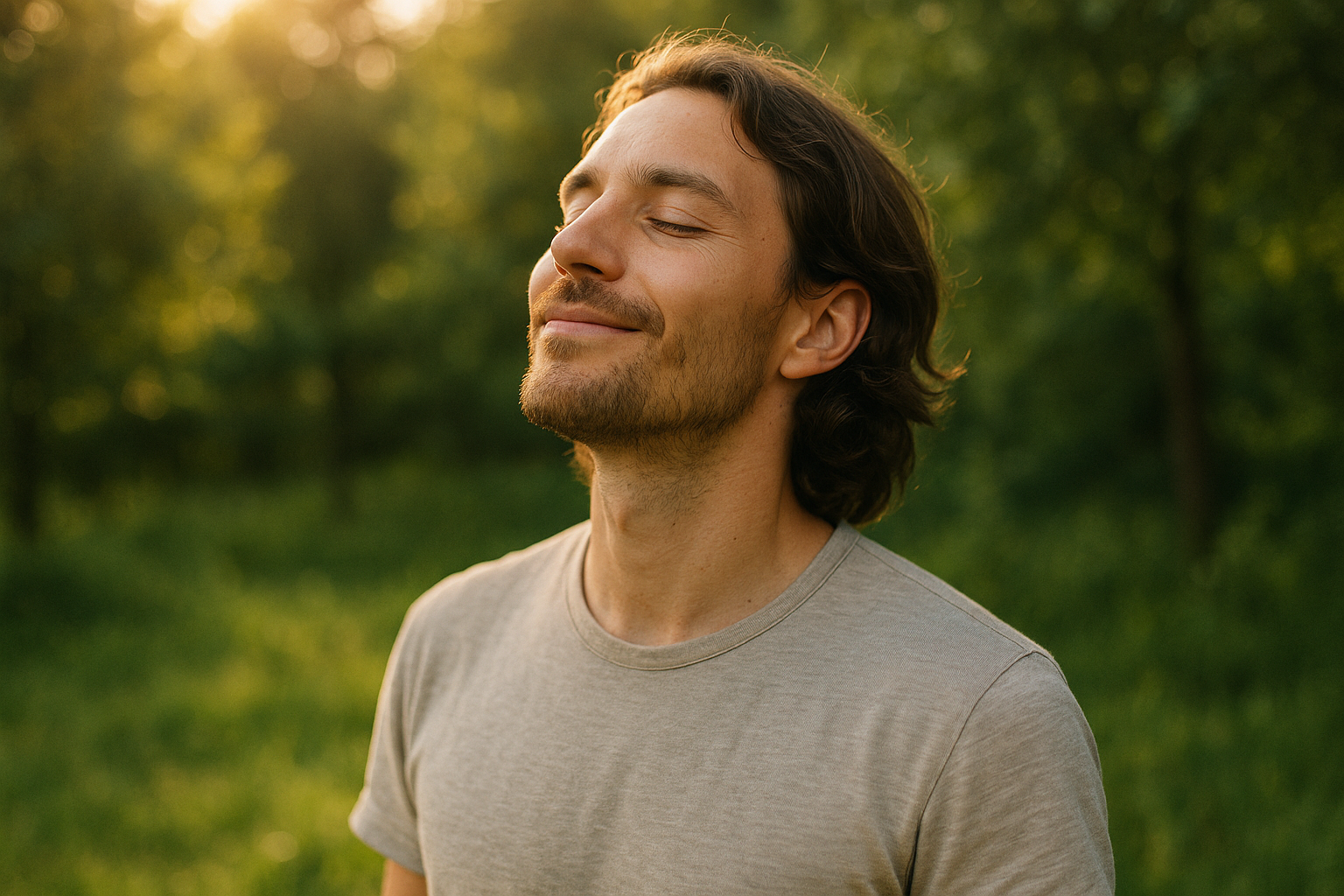 Persoon die zich beter voelt door keto dieet en mentale gezondheid