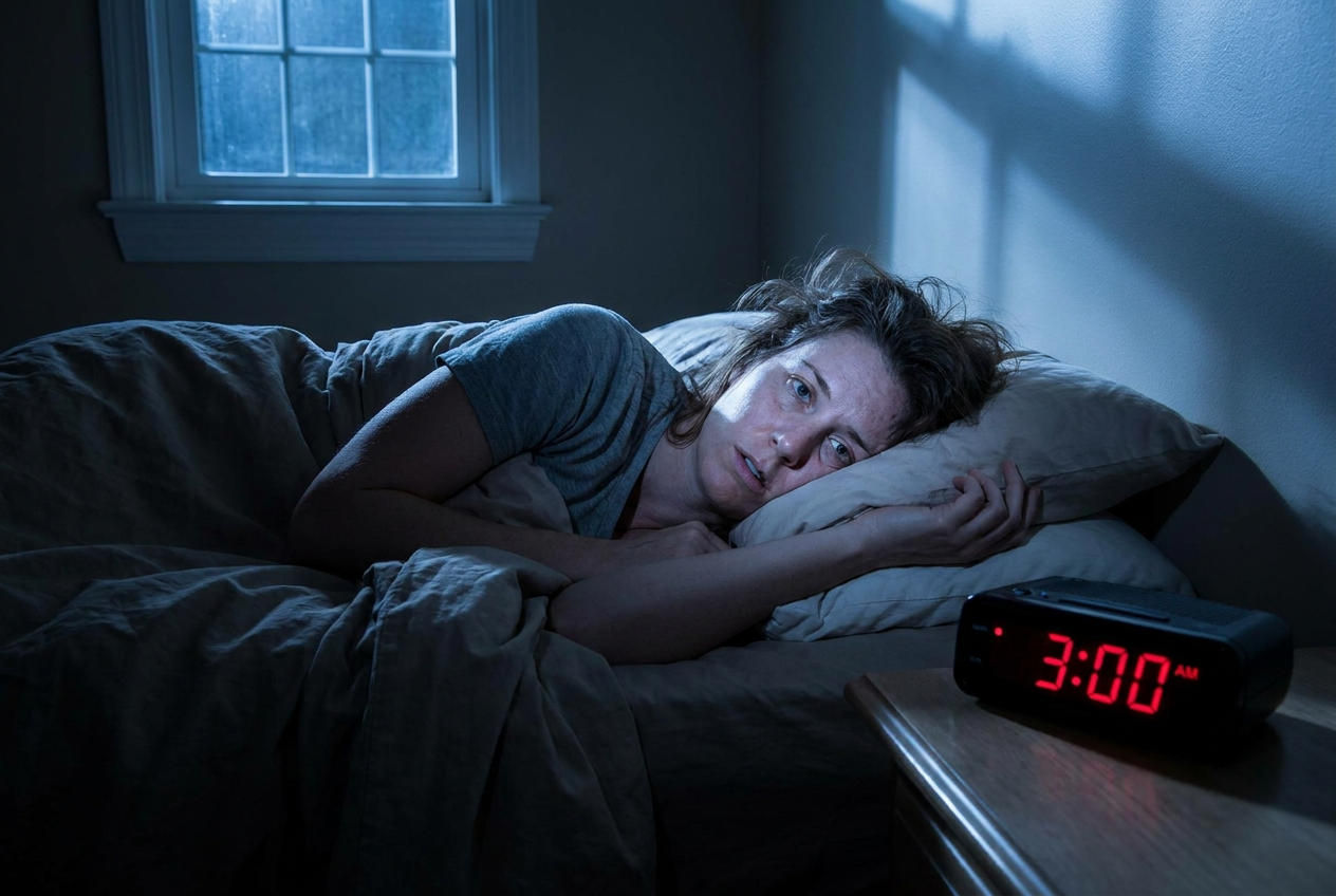 Slecht slapen op keto wakker liggen in de nacht